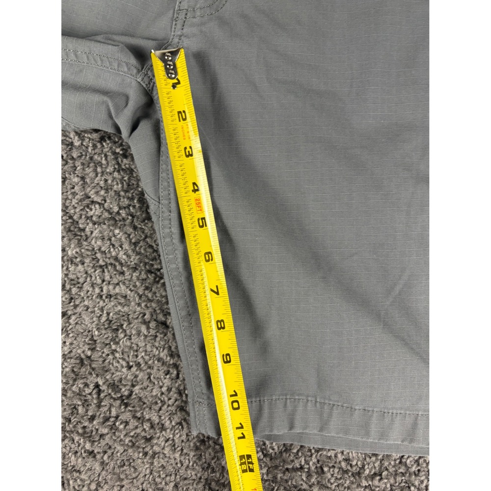Carhartt Mens Relaxed Fit Rugged Flex Ripstop Cargo Work Shorts Gray 40 BS4727-M - Picture 6 of 7